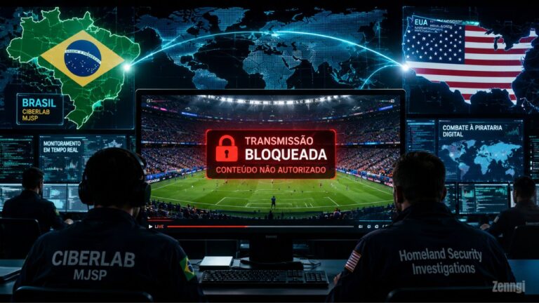 Brasil ajuda os EUA a derrubar mais de 300 transmissões piratas da Copa do Mundo